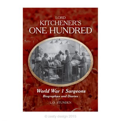 Cover design for 'Kitchener's One Hundred' by Lina Stunden