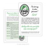 FoodCycle flyer design