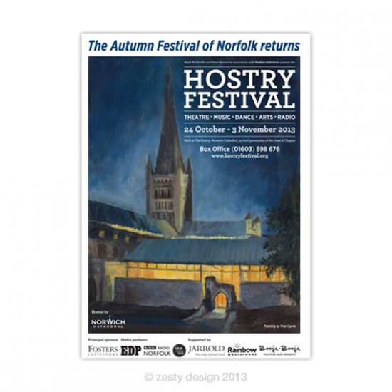 Hostry Festival 2013 poster design