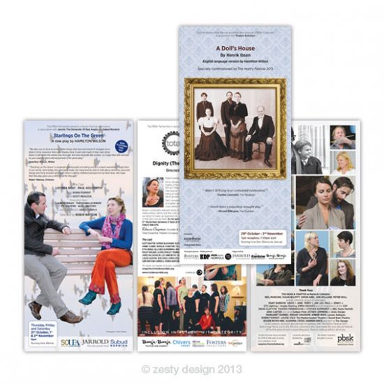 Hostry Festival 2014 programme design