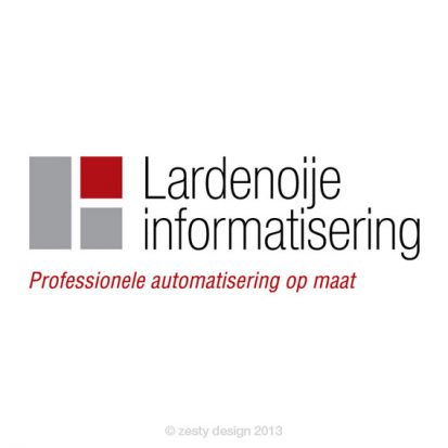 Lardenoije Informatisering logo design