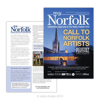 My Norfolk flyer design