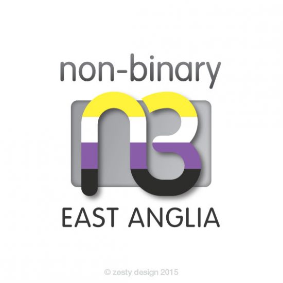 Non-Binary East Anglia logo design