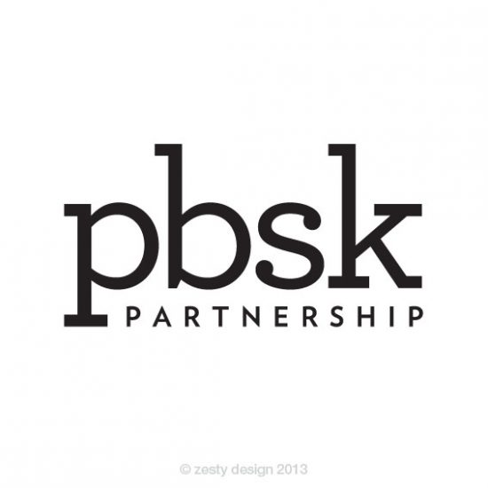 PBSK Partnership logo design