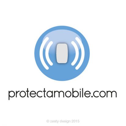 Protectamobile logo design