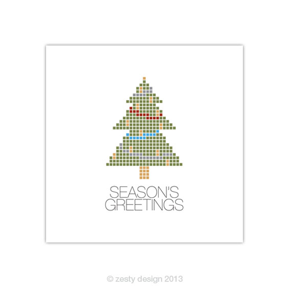 Swann Edwards Architecture Christmas card 2012 design