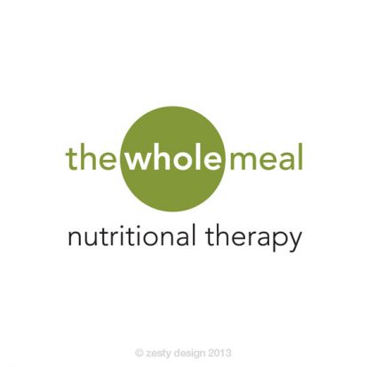 The Whole Meal logo design